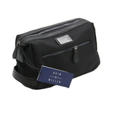 BAIN MILLER - NYLON TOILETRY BAG - BLACK